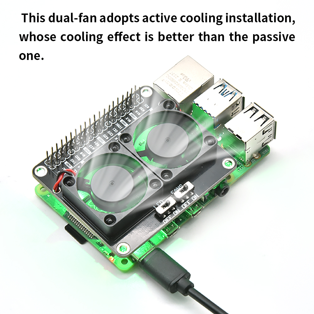 RPI 듀얼 냉각 팬 실드(방열판 포함) 라즈베리 파이 - Raspberry Pi Water Cooling Kit 리뷰 및 가격