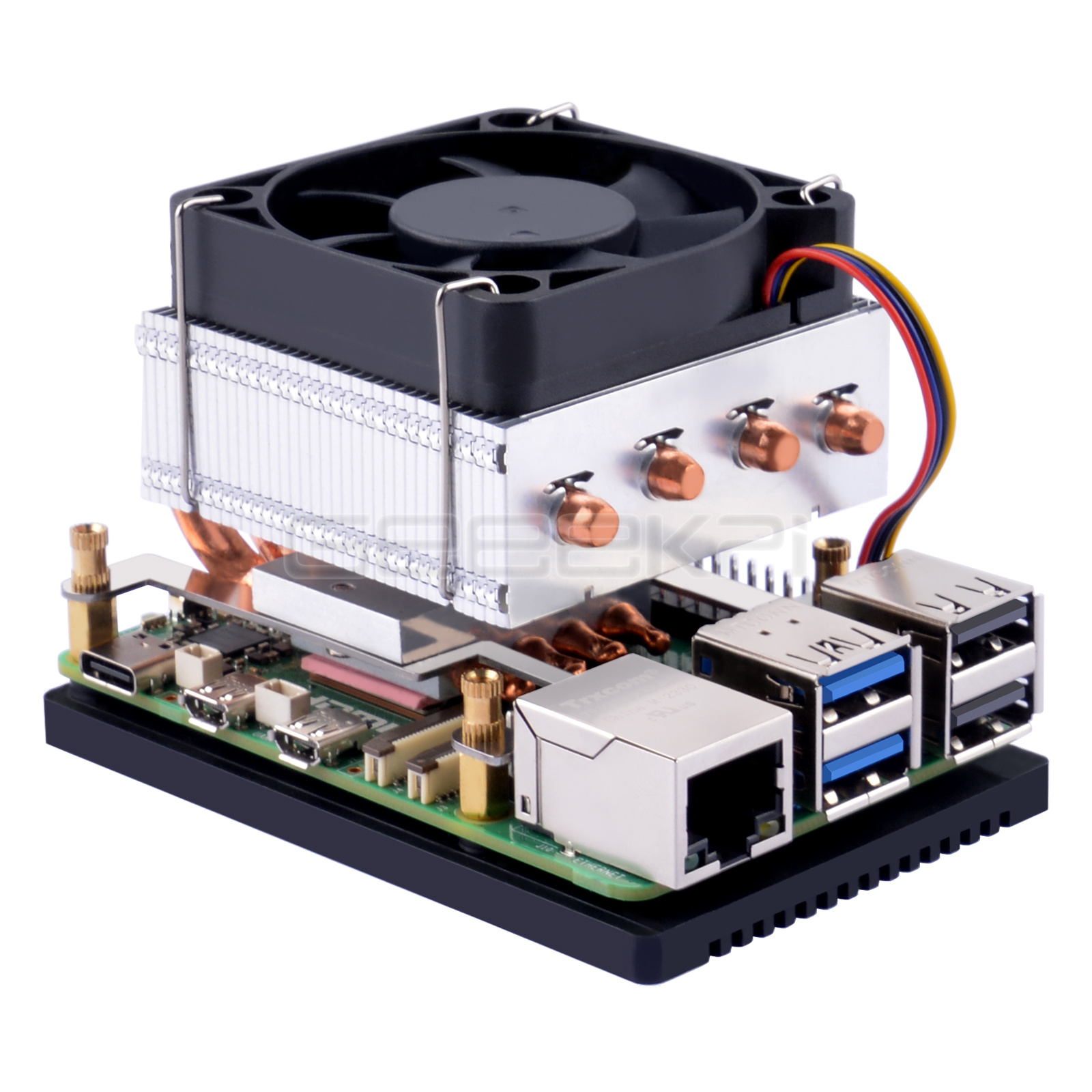 Raspberry Pi 5 CPU 팬용 Geeekpi  - Argon One V3 M.2 Nvme Case 리뷰 및 가격