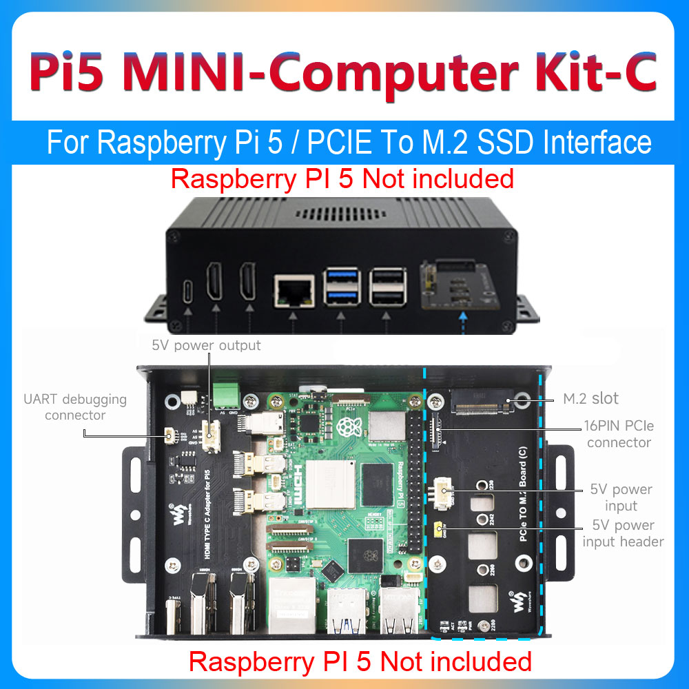 Raspberry Pi 5 박스 케이스 키트-C PCI - Argon One V3 M.2 Nvme Case 리뷰 및 가격