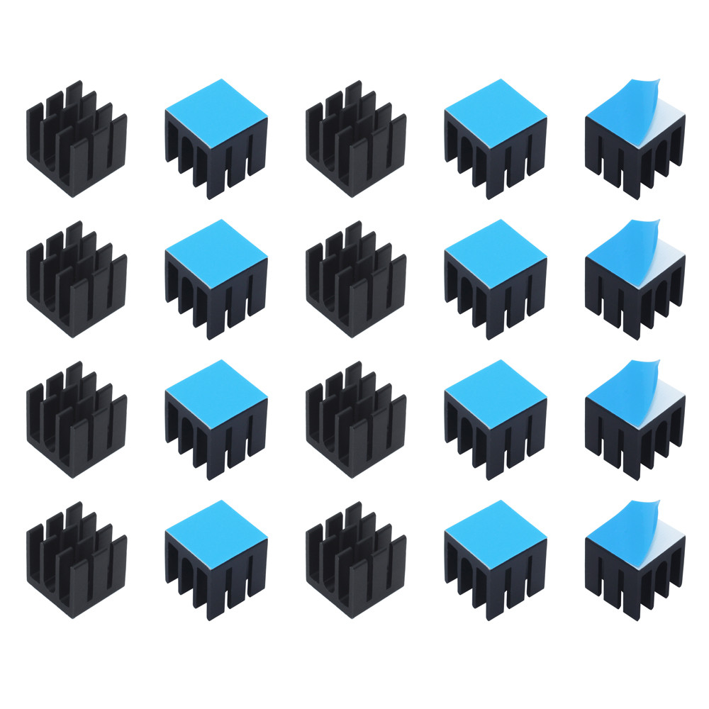 12x12x12mm 50pcs 알루미늄 방열판 라디에이 - Raspberry Pi Water Cooling Kit 리뷰 및 가격
